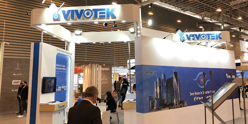 VIVOTEK demonstrated its latest deep learning technology for crowd detection applications