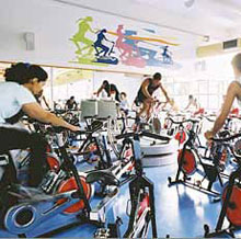 The gym has a remote monitoring system which covers the entire functional area and can be accessed from anywhere, at any moment, by any computer with Internet access