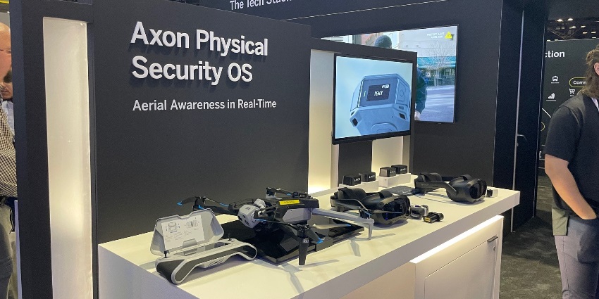 Axon also introduced drone-based solutions for real-time aerial awareness