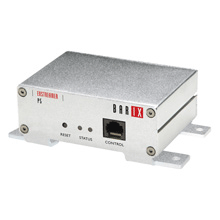 ExstreamerP5 is an an amplified IP decoder with Power over Ethernet (PoE) capability