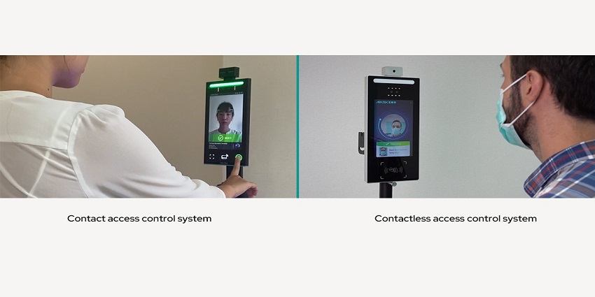 Contact and contactless biometric access control systems