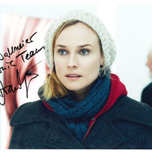 Diane Kruger autograph