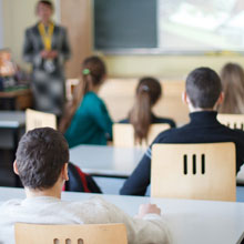 students in classrooms