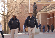 G4S security guards on patrol