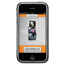 G WalknView is an application for DVRs from Geutebruck