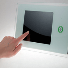 Idesco’s Access Touch product contains an integrated RFID reader module