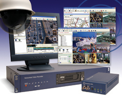 IndigoVision CCTV surveillance system allows operators to monitor live video feeds from any of the 600 cameras 