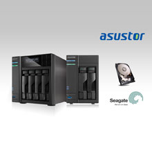 ASUSTOR NAS devices are suitable for use with 2.5” and 3.5” hard drives from a wide range of world-renowned brands