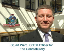 Stuart Ward, CCTV Officer for Fife Constabulary
