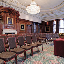 A prestigious conference and wedding venue