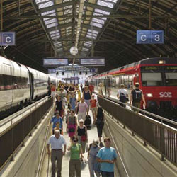 Swiss Railways protected by Axis network cameras