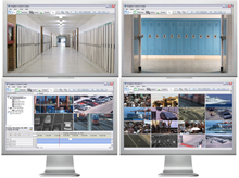 Users can access the Avigilon surveillance system remotely and view footage at any time