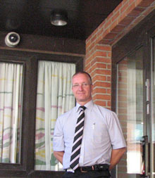Henrik Krog-Meyer, the manager with overall responsibility for security at AL Bank