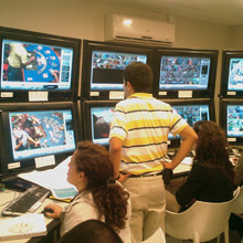 Gran Casino de Talca Monitoring Room - security by NUUO