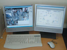 Video Central Software with interactive map technology