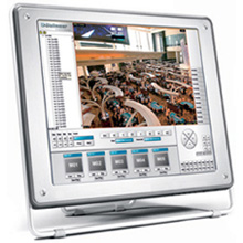The complete system comprises fixed cameras and PTZ cameras monitoring the casino, restaurant and hotel