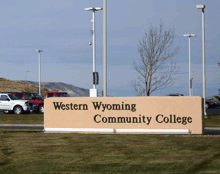 Western Wyoming Community College parking lot needed a specific IP PTZ camera surveillance system for enhanced campus security