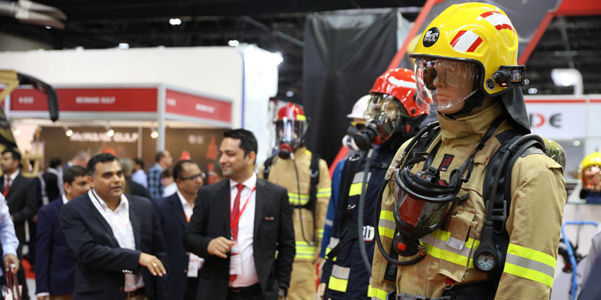 Fire & Rescue forms a large section of Intersec Dubai