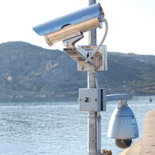 Videotec camera in Sardinia