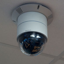 D-Link’s design of the solution sees DCS-6112 cameras connected to DNS-726-4 NVRs, with a maximum of 9 cameras per unit