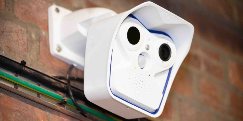 OpenView Security designed and installed an early fire detection system using MOBOTIX dual M16 thermal cameras