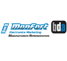 Monfort Electronics/BDA will service and support accounts in the Great Lakes region, including Michigan, Indiana, Ohio, Kentucky, West Virginia and western Pennsylvania