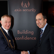 Newcastle’s Mayor welcomes Axis Security into its fold
