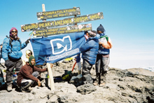 Team of dedicated micros reached at kilimanjaro