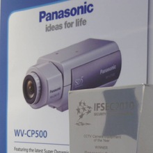 Panasonic wins ‘CCTV Camera Equipment of the Year 2010’ award at IFSEC 2010