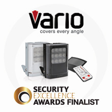 VARIO helps cameras produce superior images at night and generates longer illumination distances using less power