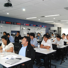 Bosch Security Training Center seats approximately 50 people