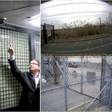 The dual lens feature of MOBOTIX cameras serves the Bergen County Jail’s need to cover very large areas