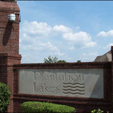 IQinVision will be installed at each of the entrances to Plantation Lakes