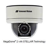 STELLA R will initially be available in Arecont Vision’s MegaDome® 2 all-in-one megapixel cameras