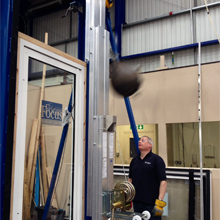 Trimec’s ES8000 electromechanical V-Lock provided the level of security needed for the doorset to be tested to PAS24