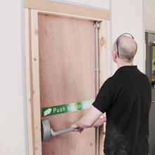 The products available under ASSA ABLOY UNION’s Eximo emergency exit range are designed for use in buildings in accordance to BS EN 179