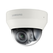 Samsung Techwin stand has been designed to make it easy for visitors to learn about which of the company’s extensive range of IP network cameras, domes and recorders