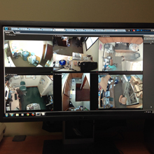 Genetec Omnicast, the video surveillance system in Security Center, manages over 100 cameras across all sites