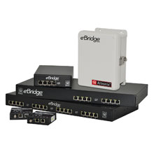 eBridge is the simple solution to deploy advanced IP cameras and devices over coax infrastructure