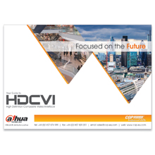 COP Security’ new guide also contains Dahua HDCVI’s cost and performance comparisons with analogue and IP systems