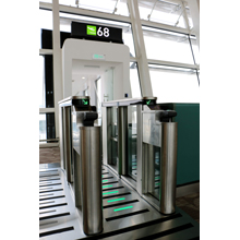 The Boon Edam Airport Swinglane was installed at Xiamen Airport at the end of 2014