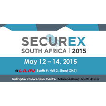 Meet team LILIN in Hall 2, Stand CH21 at SecurEx South Africa 2015