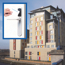 In an initial deployment, 74 apartments were fitted with SMARTair™ battery-powered offline escutcheons