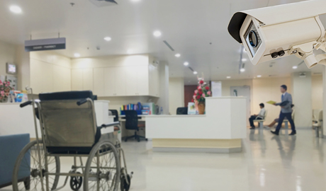 Facial recognition on the cameras can identify anyone in the database who had a warrant against them or have been banned from coming into the hospital