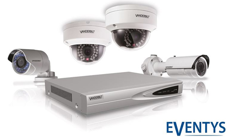 The Eventys IP cameras feature 1.3MP to 2MP resolution with both fixed and varifocal lens options