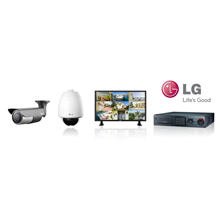 LG’s video surveillance product portfolio includes wireless HD network IP cube cameras, 1.3 and 3.0 megapixel IP cameras