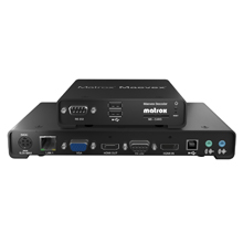 Matrox Video will showcase video streaming and recording appliances and multiviewers