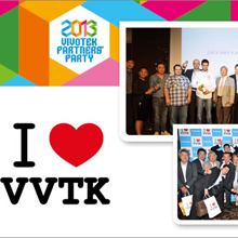 Every attendee received a splashily designed “I Love VVTK” T-shirt as a souvenir of this annual gathering