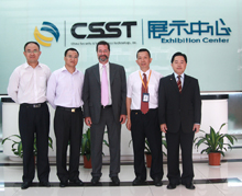 Executives from HDcctv Alliance and China Security & Surveillance Technology