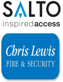 Chris Lewis Fire & Security now works with SALTO